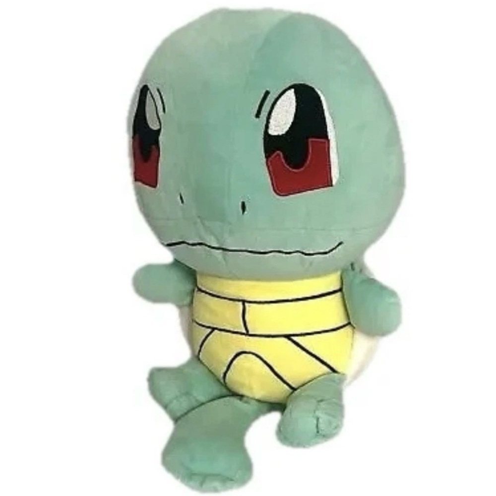 Jumbo Squirtle Pokemon Plush Toy 19” Pillow Collectible Retro Gamercore Classic - Picture 7 of 8